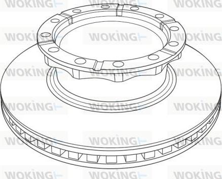 Woking NSA1222.20 - Jarrulevy inparts.fi