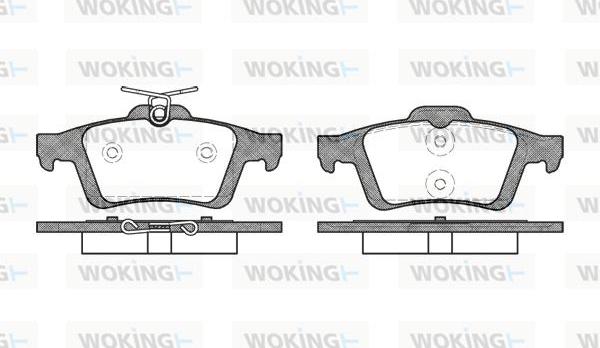 Woking P9423.30 - Jarrupala, levyjarru inparts.fi