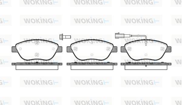 Woking P9593.01 - Jarrupala, levyjarru inparts.fi