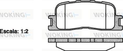 Woking P9543.00 - Jarrupala, levyjarru inparts.fi