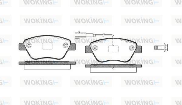 Woking P9583.11 - Jarrupala, levyjarru inparts.fi