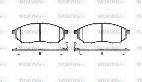 Woking P9523.14 - Jarrupala, levyjarru inparts.fi