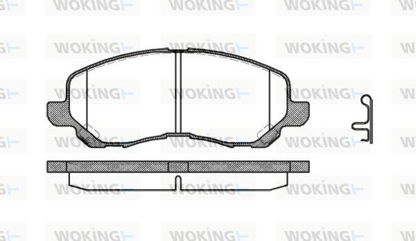 Woking P9043.12 - Jarrupala, levyjarru inparts.fi