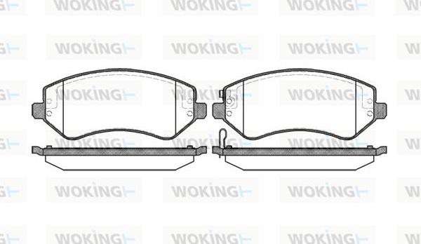 Woking P9073.02 - Jarrupala, levyjarru inparts.fi