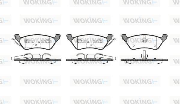 Woking P9113.00 - Jarrupala, levyjarru inparts.fi