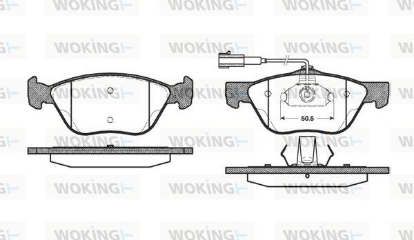 Woking P4893.32 - Jarrupala, levyjarru inparts.fi