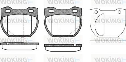 Woking P4843.20 - Jarrupala, levyjarru inparts.fi