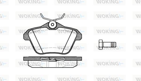 Woking P4813.10 - Jarrupala, levyjarru inparts.fi