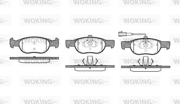 Woking P4883.31 - Jarrupala, levyjarru inparts.fi