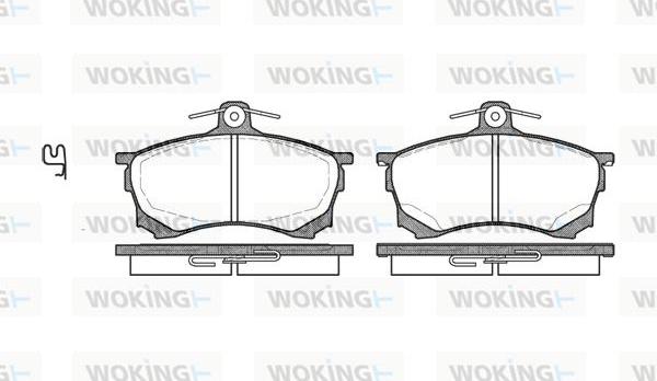 Woking P4823.00 - Jarrupala, levyjarru inparts.fi