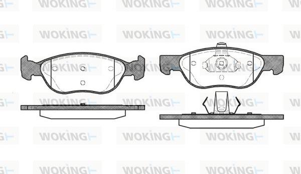 Woking P4873.00 - Jarrupala, levyjarru inparts.fi