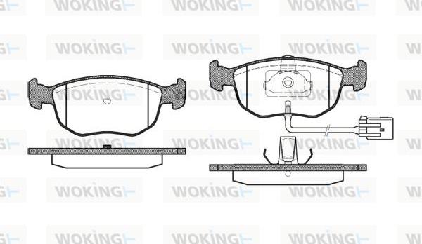 Woking P4753.02 - Jarrupala, levyjarru inparts.fi