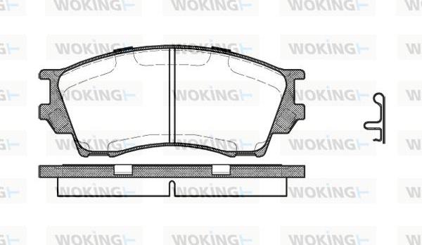 Woking P5913.00 - Jarrupala, levyjarru inparts.fi