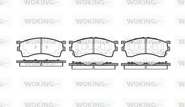 Woking P5153.12 - Jarrupala, levyjarru inparts.fi