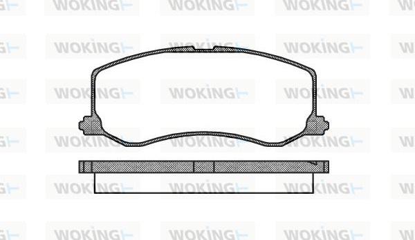 Woking P5103.00 - Jarrupala, levyjarru inparts.fi