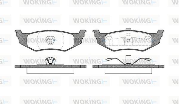 Woking P5823.00 - Jarrupala, levyjarru inparts.fi