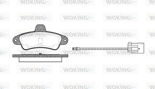 Woking P5333.02 - Jarrupala, levyjarru inparts.fi