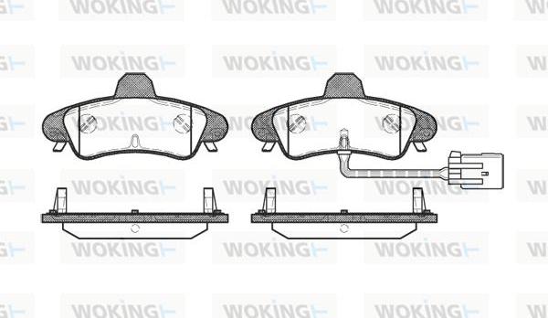 Woking P5333.12 - Jarrupala, levyjarru inparts.fi