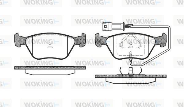 Woking P5373.02 - Jarrupala, levyjarru inparts.fi