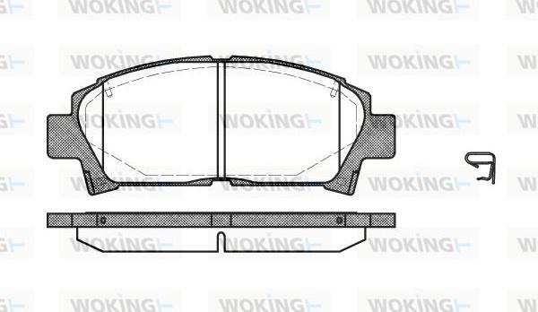 Woking P5273.02 - Jarrupala, levyjarru inparts.fi