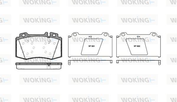 Woking P6693.00 - Jarrupala, levyjarru inparts.fi