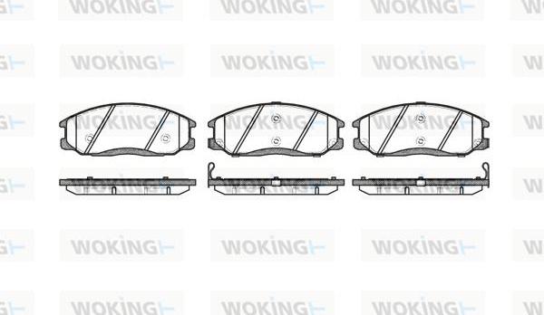 Woking P6713.02 - Jarrupala, levyjarru inparts.fi