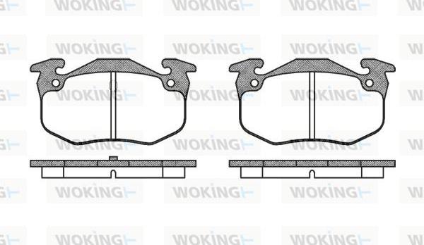 Woking P0443.50 - Jarrupala, levyjarru inparts.fi