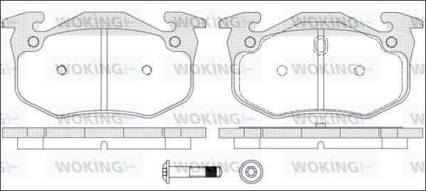 Woking P0443.70 - Jarrupala, levyjarru inparts.fi