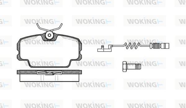 Woking P0453.02 - Jarrupala, levyjarru inparts.fi