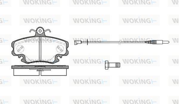 Woking P0413.30 - Jarrupala, levyjarru inparts.fi