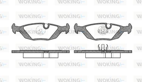 Woking P0553.00 - Jarrupala, levyjarru inparts.fi