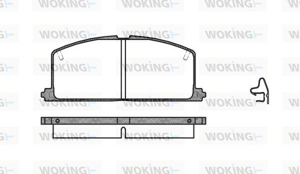 Woking P0673.04 - Jarrupala, levyjarru inparts.fi