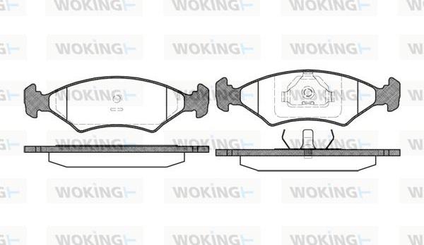 Woking P0193.15 - Jarrupala, levyjarru inparts.fi