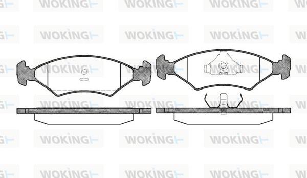 Woking P0193.20 - Jarrupala, levyjarru inparts.fi