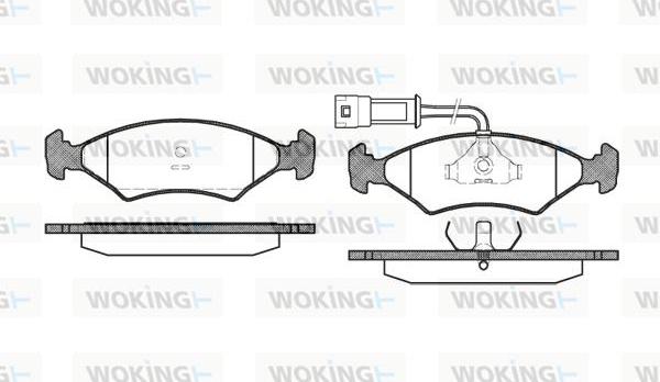 Woking P0193.22 - Jarrupala, levyjarru inparts.fi