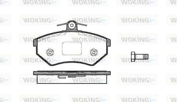 Woking P0343.40 - Jarrupala, levyjarru inparts.fi