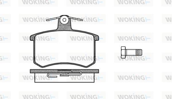 Woking P0353.00 - Jarrupala, levyjarru inparts.fi