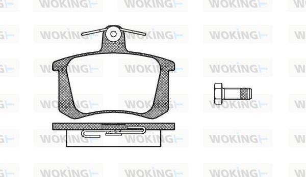 Woking P0353.20 - Jarrupala, levyjarru inparts.fi