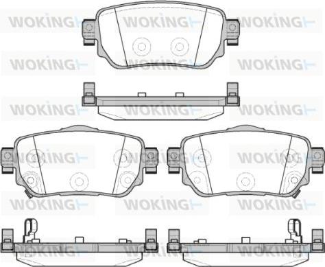 Woking P14823.02 - Jarrupala, levyjarru inparts.fi