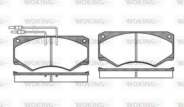 Woking P1473.04 - Jarrupala, levyjarru inparts.fi