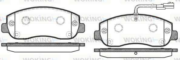 Woking P15493.01 - Jarrupala, levyjarru inparts.fi