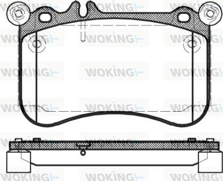 Woking P15653.00 - Jarrupala, levyjarru inparts.fi