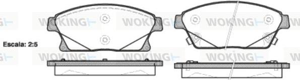 Woking P15313.02 - Jarrupala, levyjarru inparts.fi