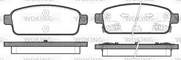 Woking P15323.12 - Jarrupala, levyjarru inparts.fi