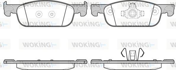 Woking P16183.00 - Jarrupala, levyjarru inparts.fi