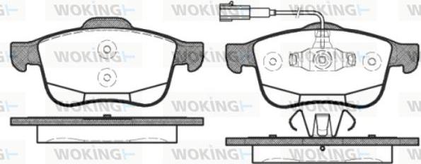 Woking P10833.12 - Jarrupala, levyjarru inparts.fi