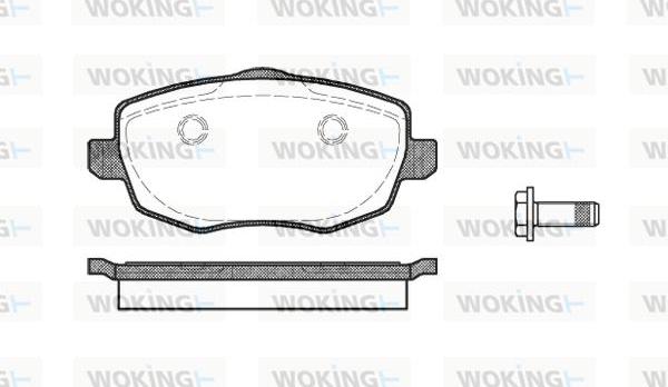 Woking P11993.00 - Jarrupala, levyjarru inparts.fi