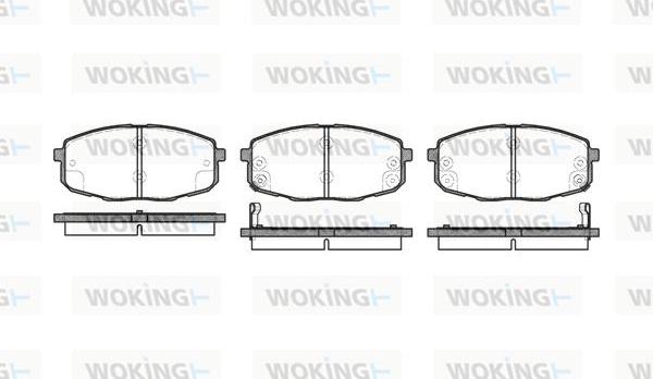 Woking P11383.02 - Jarrupala, levyjarru inparts.fi