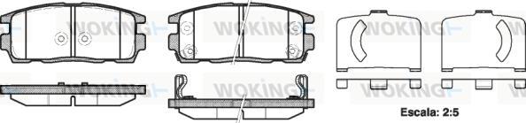 Woking P13603.12 - Jarrupala, levyjarru inparts.fi