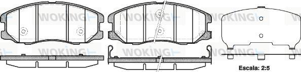 Woking P13613.12 - Jarrupala, levyjarru inparts.fi